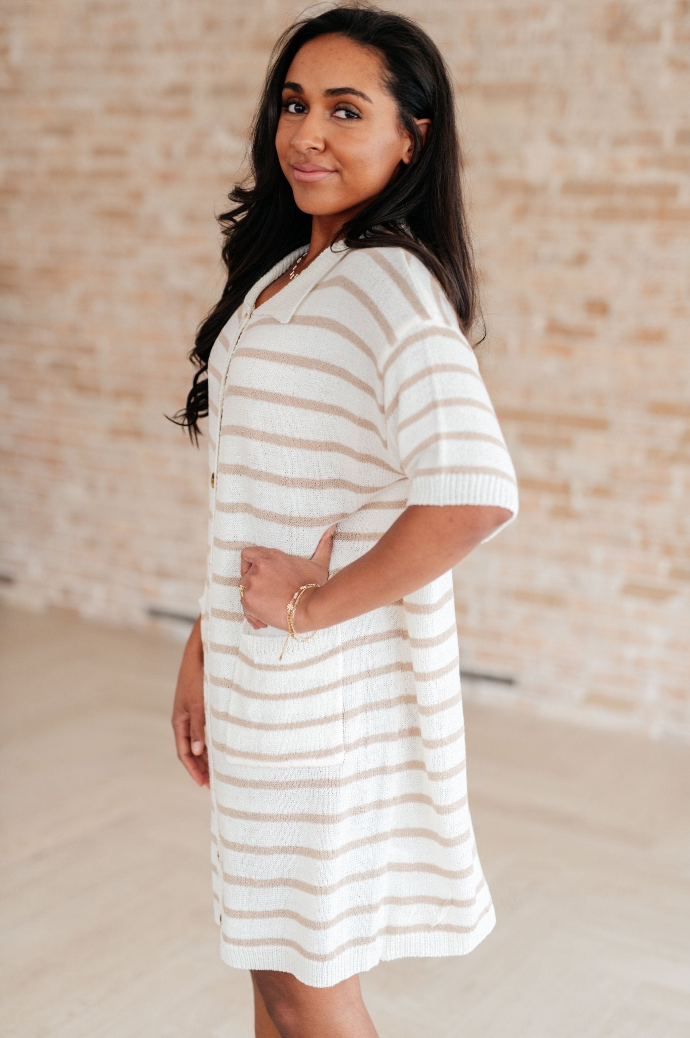 Easy Street Striped Dress - Loving God