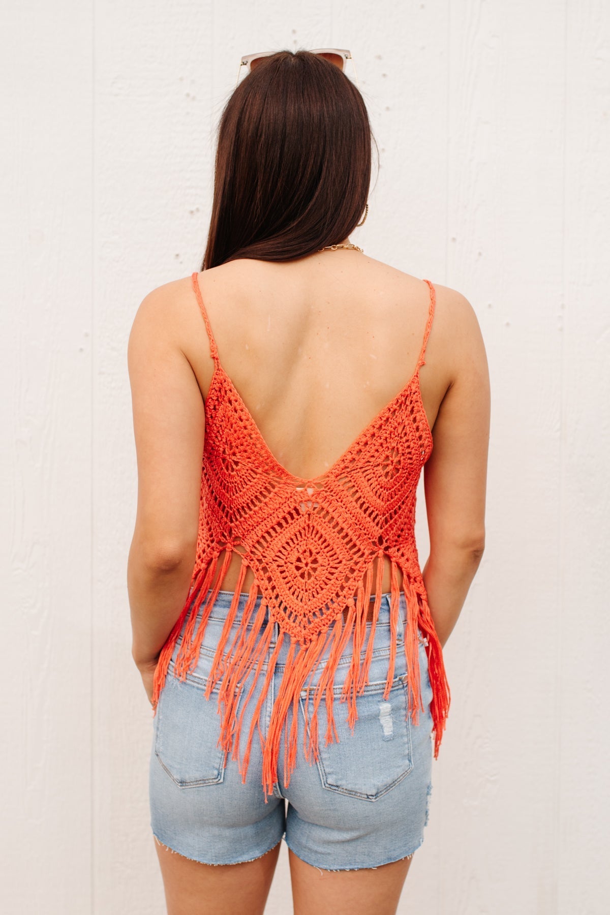 Festival Fringe Tank in Orange - Loving God