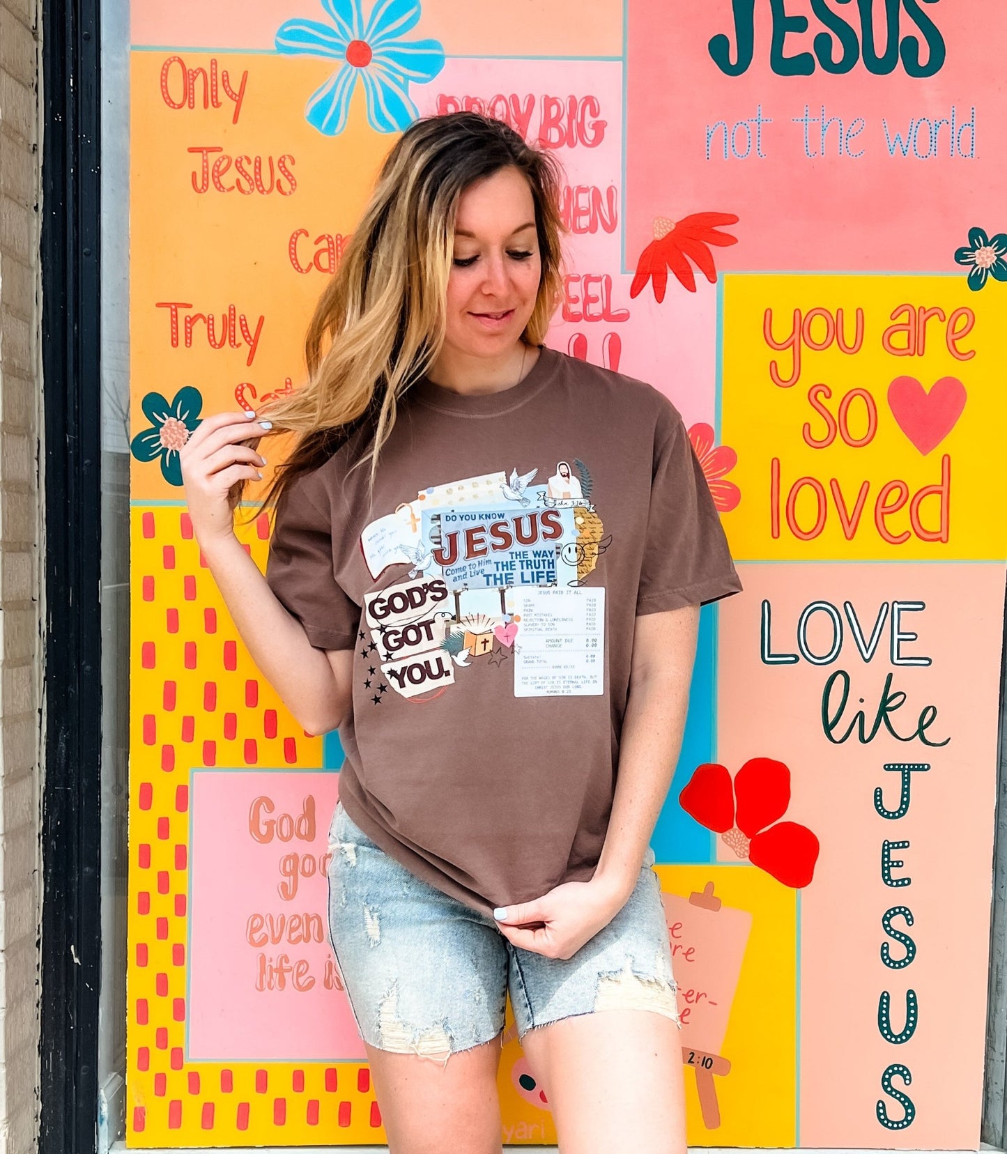 Gods Got you Graphic Tee - Loving God