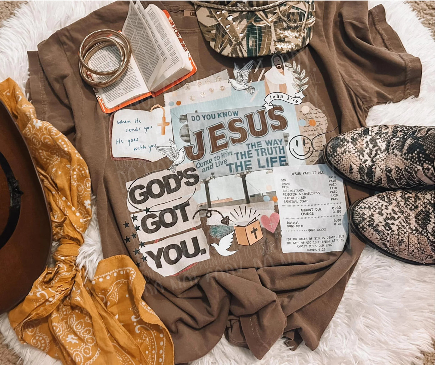 Gods Got you Graphic Tee - Loving God