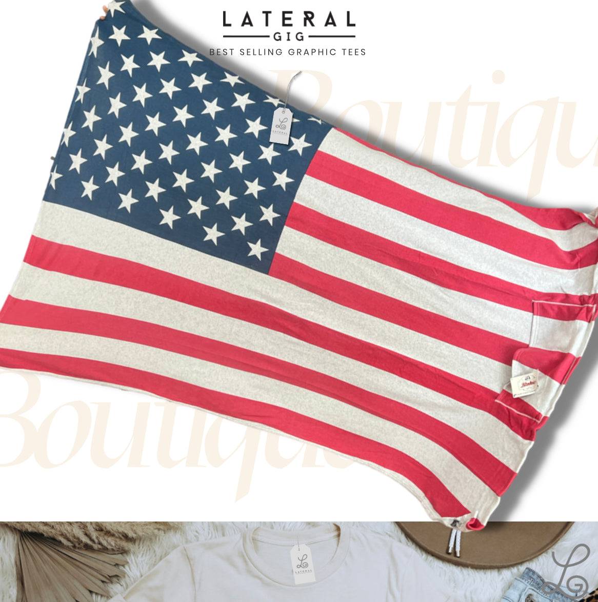You Look Like The Fourth of July Blanket
