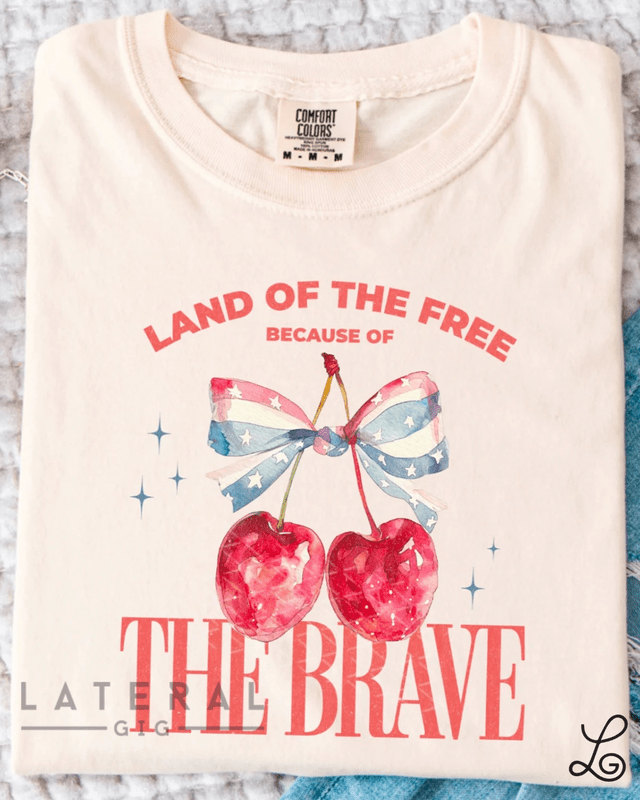 Land of the Free Graphic Tee - Loving God