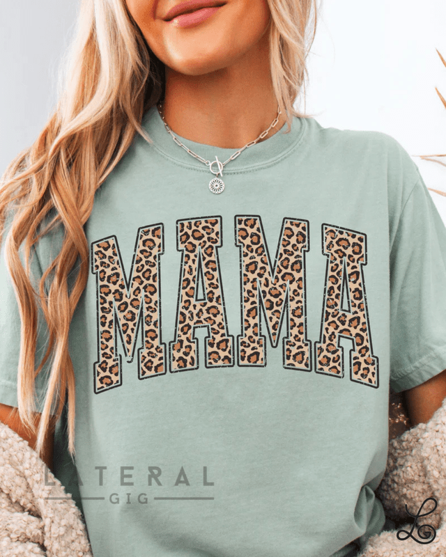 Mama Cheetah Graphic Tee - Loving God