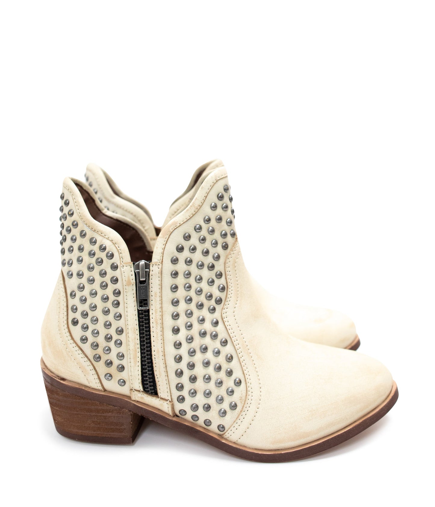 Nailed It Ankle Boot in White - Loving God