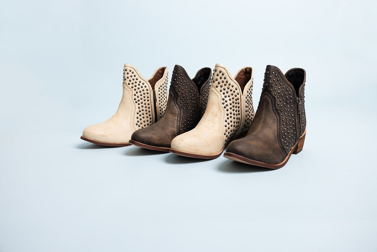 Nailed It Ankle Boot in White - Loving God