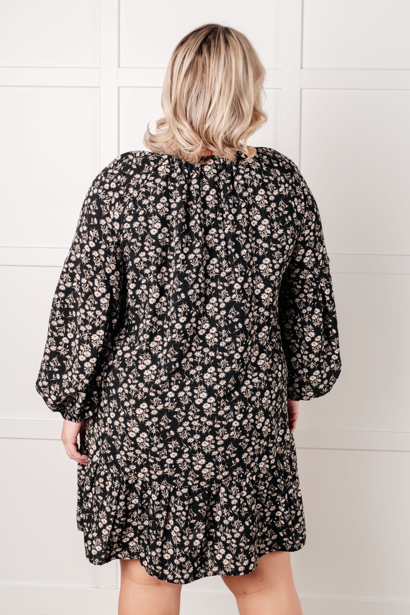 Once Again V - Neck Floral Dress - Loving God