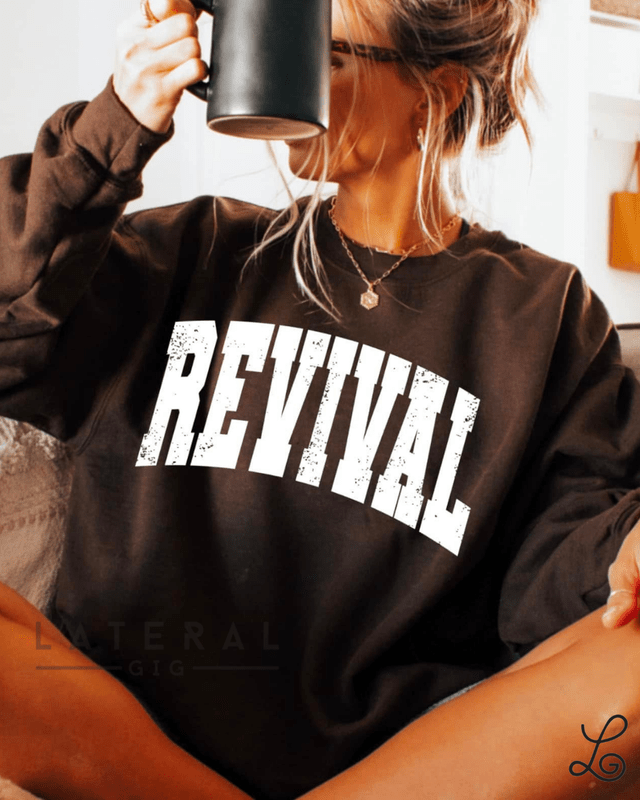 Revival Graphic Sweatshirt - Loving God