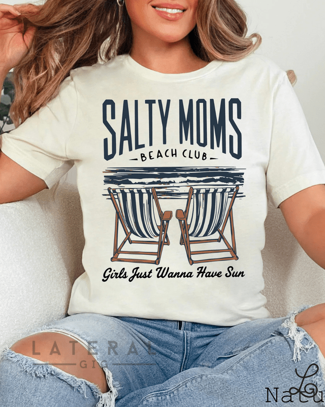 Salty Moms Club Graphic Tee - Loving God
