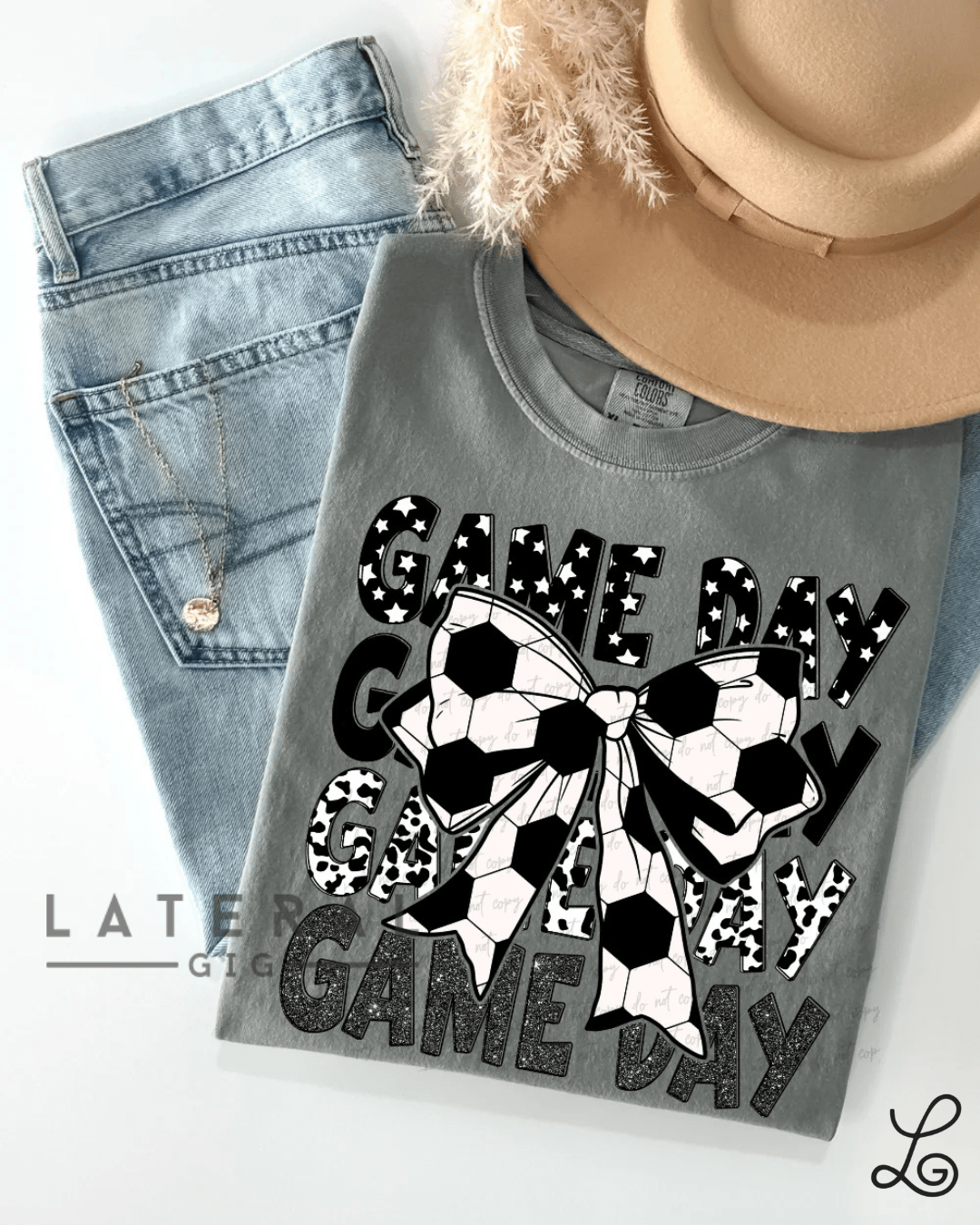 Soccer Game Day Graphic Tee - Loving God