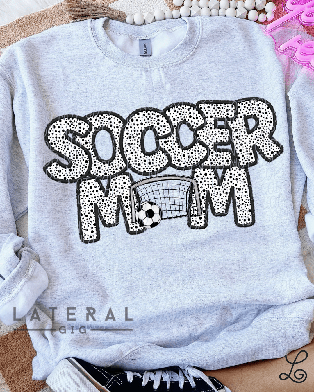 Soccer Mom Crewneck Sweatshirt - Loving God