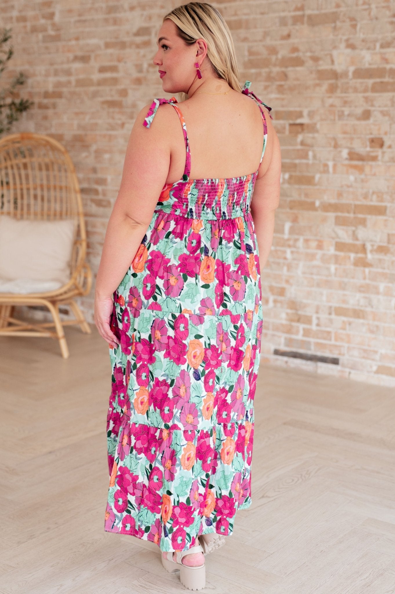 Such a Lover Girl Tiered Dress - Loving God