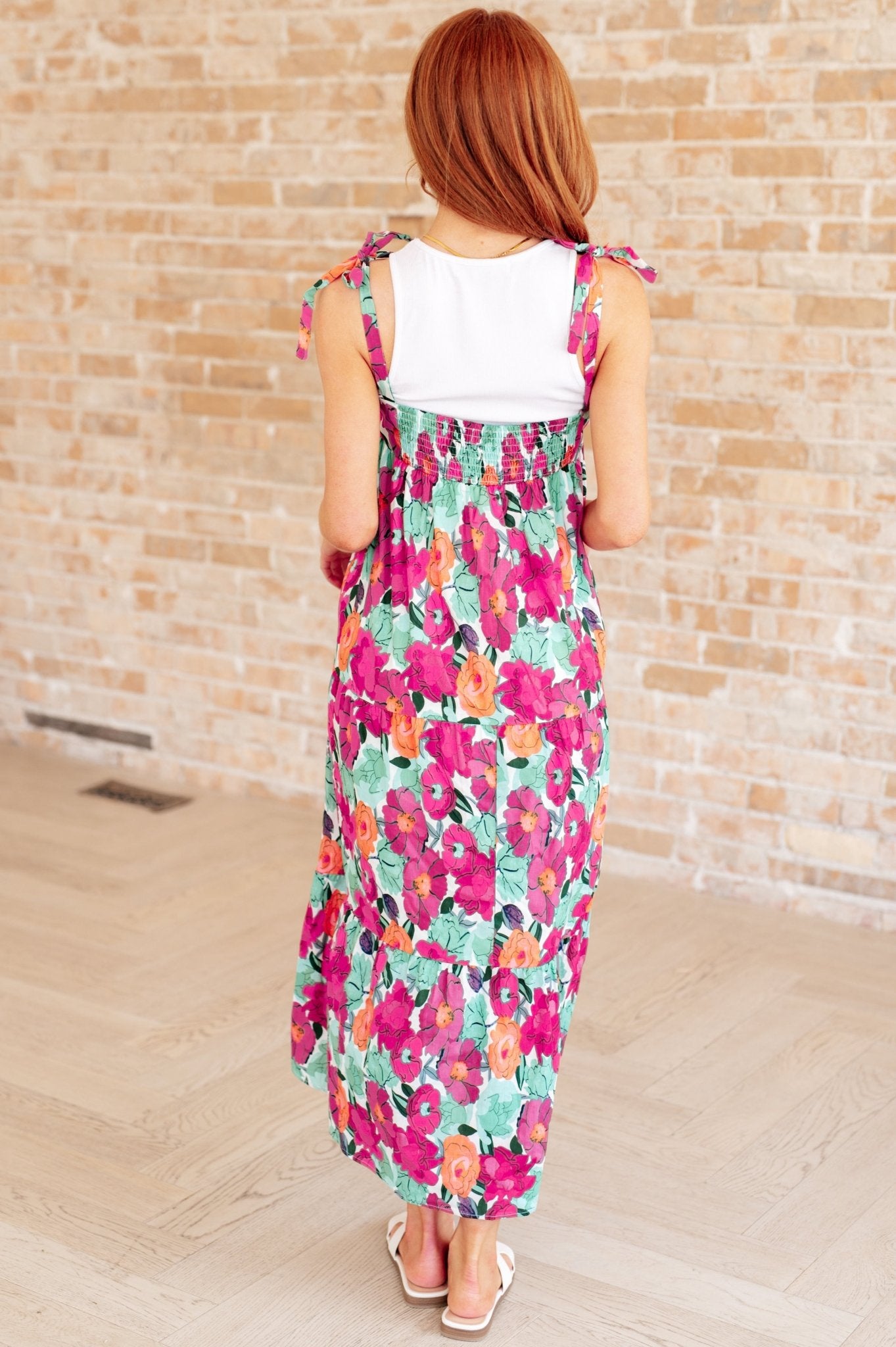 Such a Lover Girl Tiered Dress - Loving God