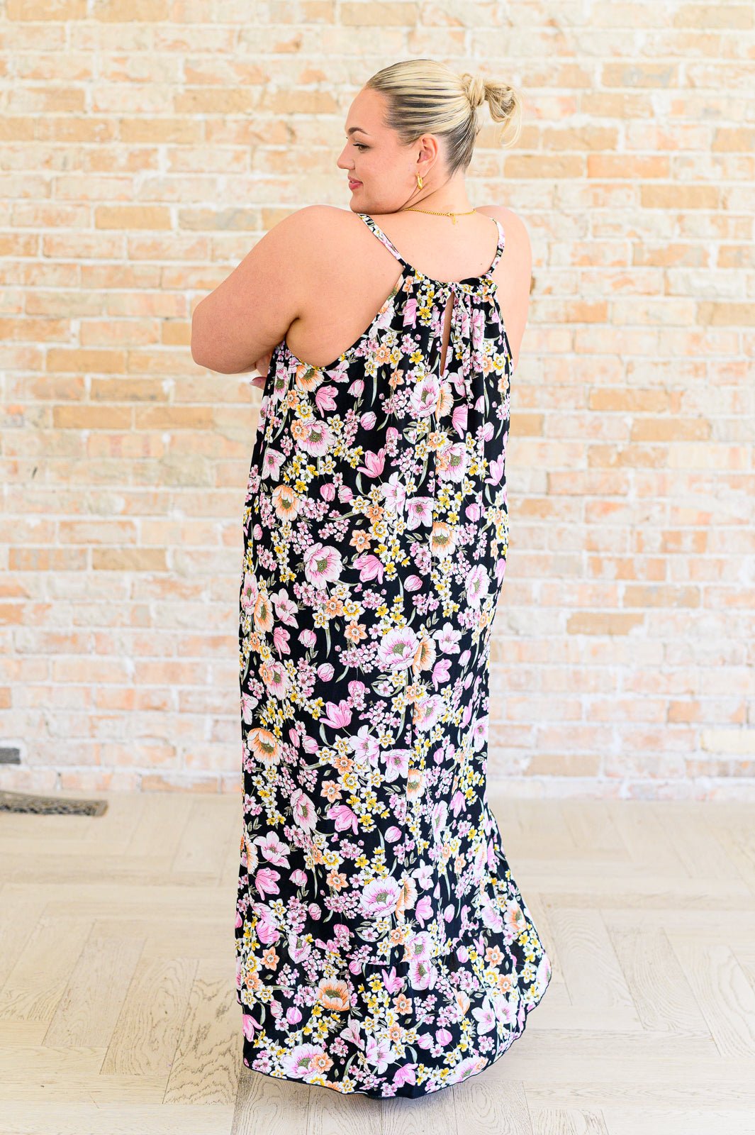 Sunny Side of Life Halter Top Dress - Loving God