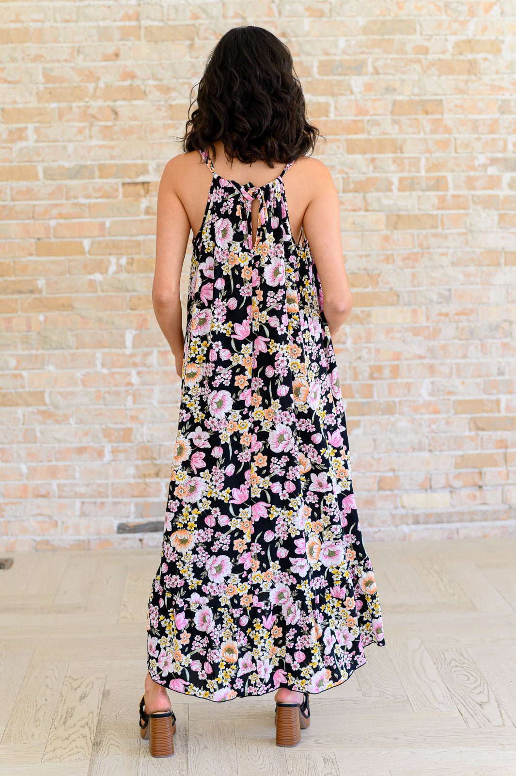 Sunny Side of Life Halter Top Dress - Loving God