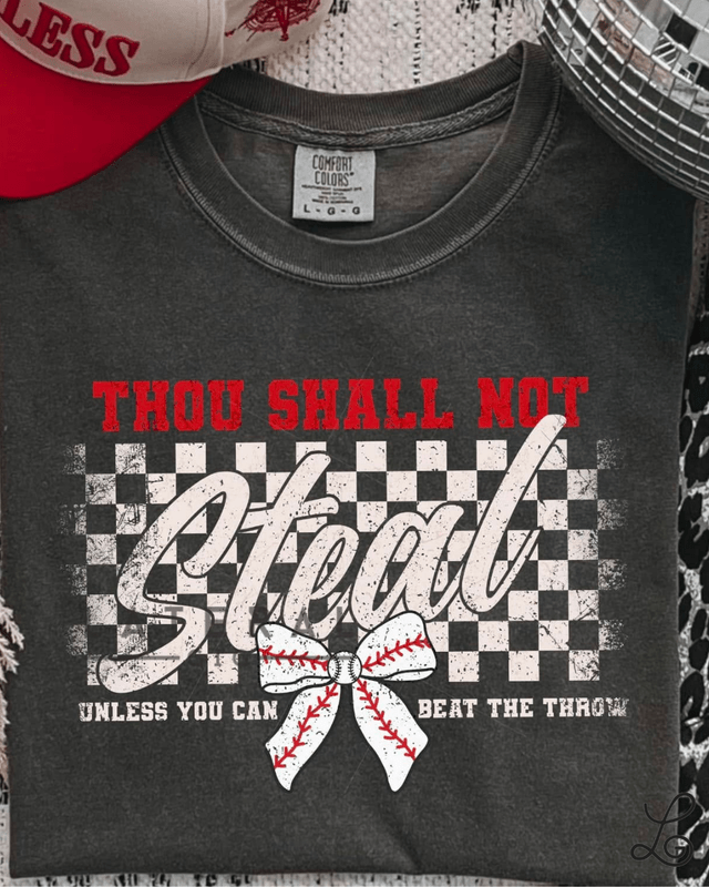 Thou shall not steal Graphic Tee - Loving God