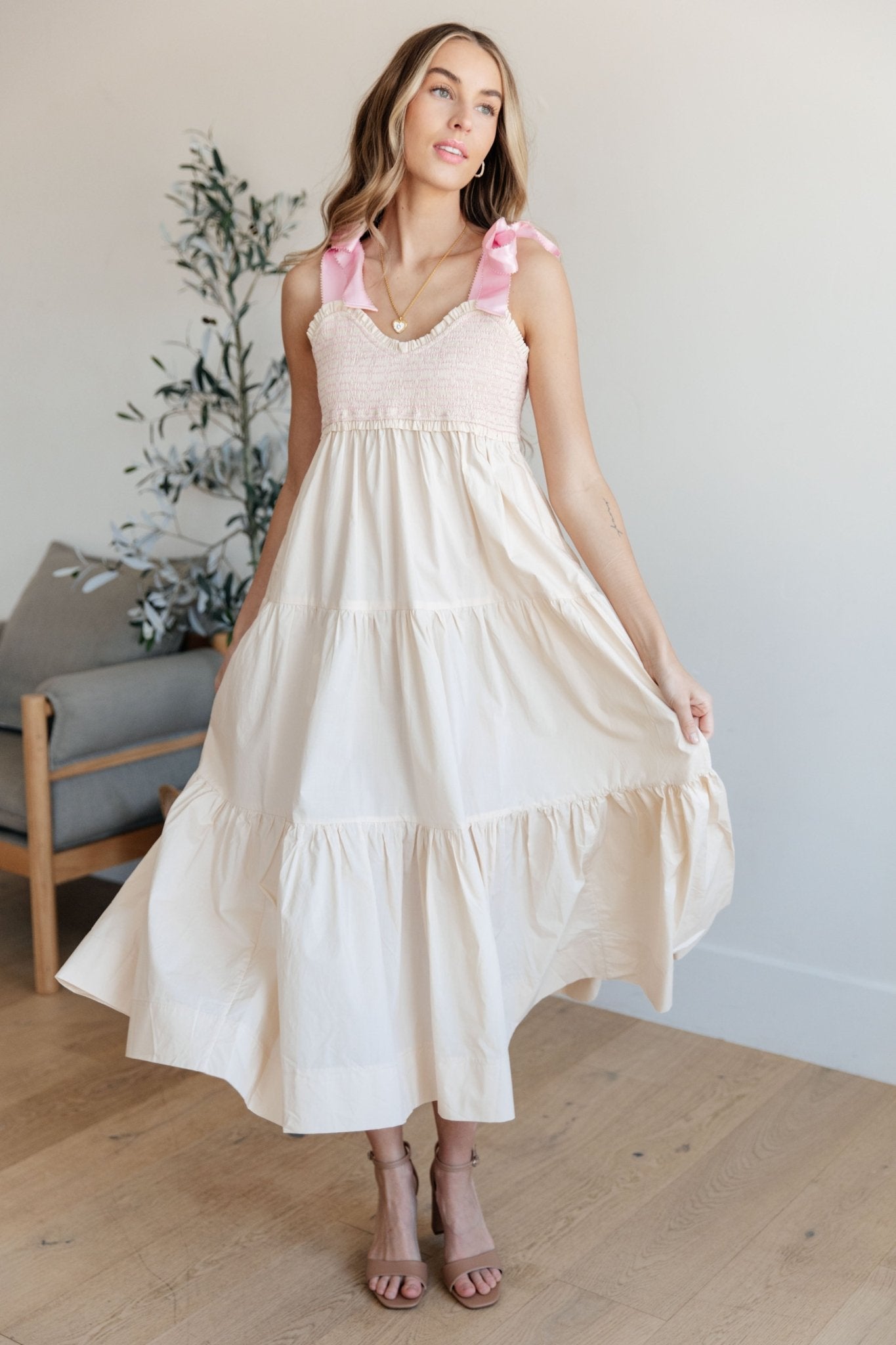 Truly Scrumptious Tiered Dress - Loving God