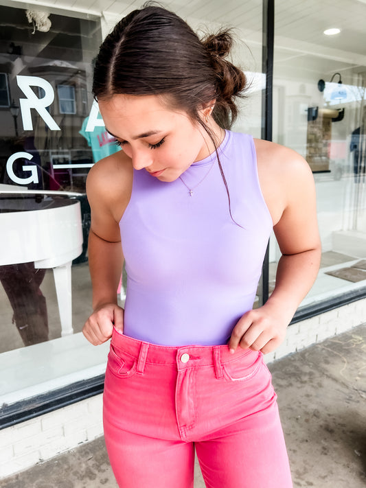 Lateral Gig | Electric Lilac Bodysuit