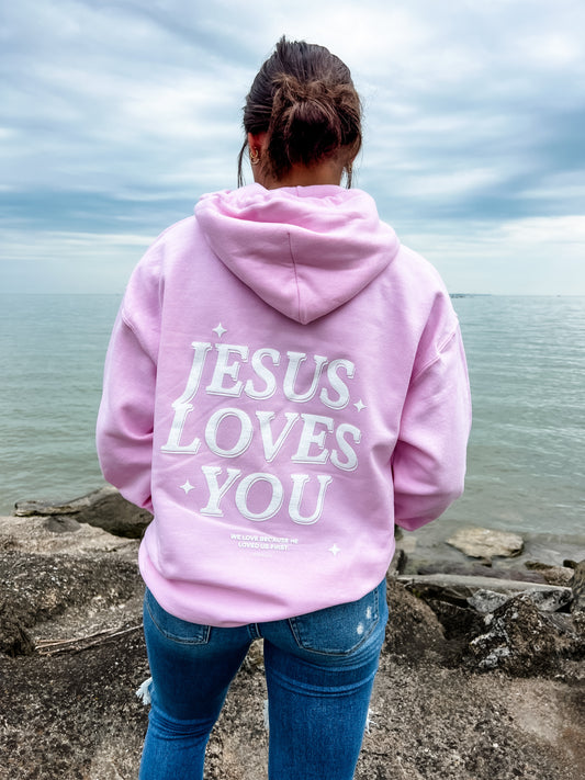 Lateral Gig | Jesus Loves You 1 John 4:19 | Hoodie