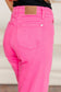 Barbara High Rise Garment Dyed 90's Straight Jeans - Loving God