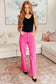 Barbara High Rise Garment Dyed 90's Straight Jeans - Loving God