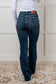 Edna High Rise Control Top Shield Pocket Flare Jeans - Loving God