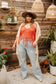 Festival Fringe Tank in Orange - Loving God