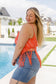 Festival Fringe Tank in Orange - Loving God