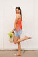 Festival Fringe Tank in Orange - Loving God