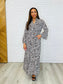 Fiercely Feminine Leopard Print Maxi Dress - Loving God