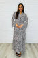Fiercely Feminine Leopard Print Maxi Dress - Loving God