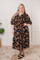 Look My Way Smocked Bodice Button Down Dress - Loving God