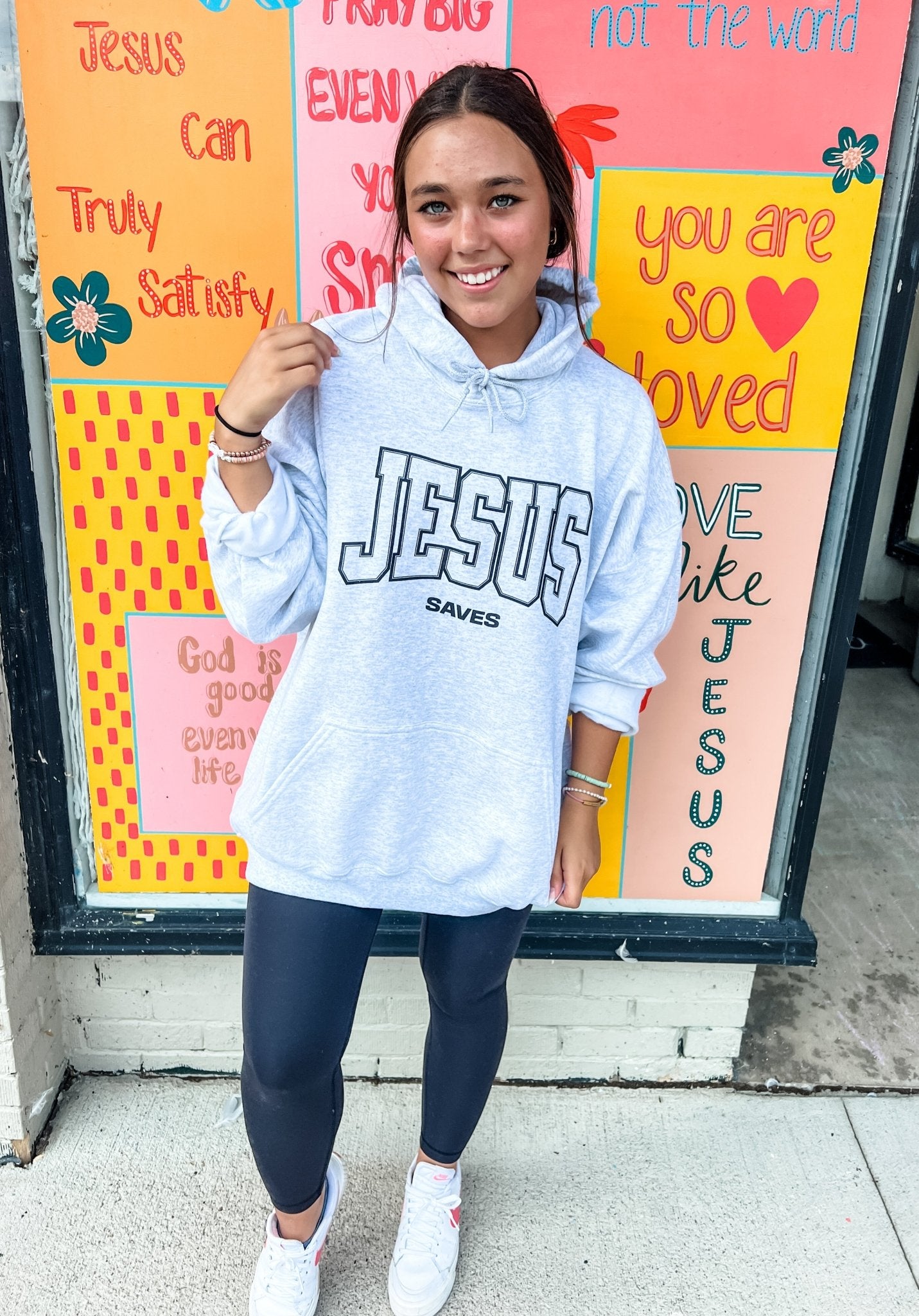 Loving God | Jesus Saves | Hoodie - Loving God