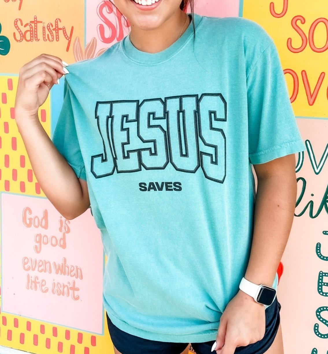 Loving God | Jesus Saves Tee - Loving God