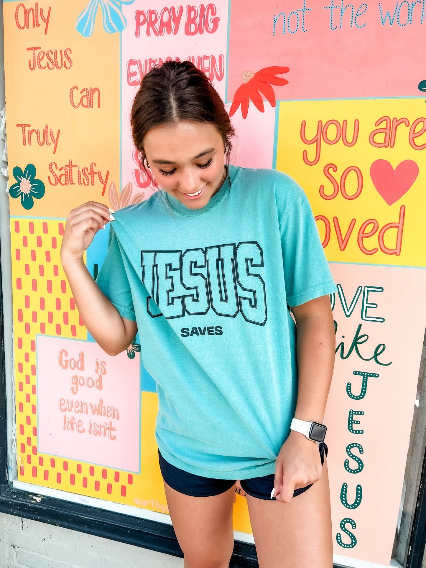 Loving God | Jesus Saves Tee - Loving God