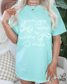 Loving God Pretty Girls Listen to Worship Music Tshirt Comfort Colors Christian Girls Womenswear Faith Love Hope Oversized Trendy - Loving God
