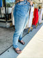 Loving God | Sarah High - Rise Straight Leg Judy Blue Denim Jeans - Loving God