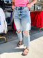 Loving God | Willow Cropped Vintage Flare Denim Jeans - Loving God