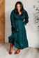 Makes Me Want to Skip Tiered Dress in Hunter Green - Loving God