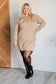 Milan Travel Shift Dress in Khaki - Loving God