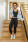 Move With Me Black Tank - Loving God