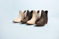 Nailed It Ankle Boot in White - Loving God