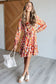 Once Upon a Dream V - Neck Balloon Sleeve Dress - Loving God