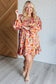Once Upon a Dream V - Neck Balloon Sleeve Dress - Loving God