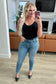 Sherry Mid Rise Release Waistband Detail Skinny - Loving God