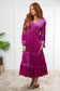 Velvet Flamenco Maxi Dress - Loving God