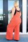 Yankee Doodle Crinkle Woven Jumpsuit - Loving God