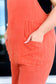Yankee Doodle Crinkle Woven Jumpsuit - Loving God