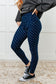 Your New Favorite Joggers in White Polka Dot - Loving God